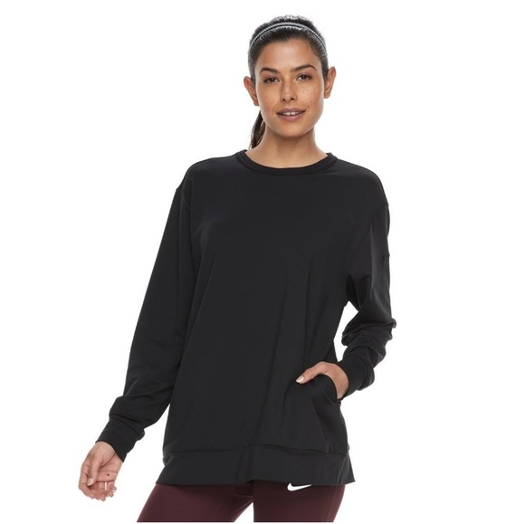 NWT Nike asymmetrical training top cover - Picture 2 of 5